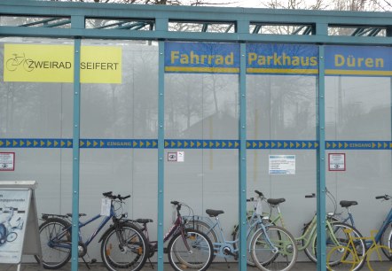 Fietsenstalling Düren, © Düren Tourismus Fietsenstalling Düren, © Düren Tourismus
