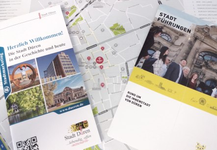Prospekte, © Düren Tourismus Prospekte, © Düren Tourismus