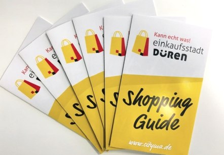 Flyer Shopping Guide, © WIN.DN GmbH