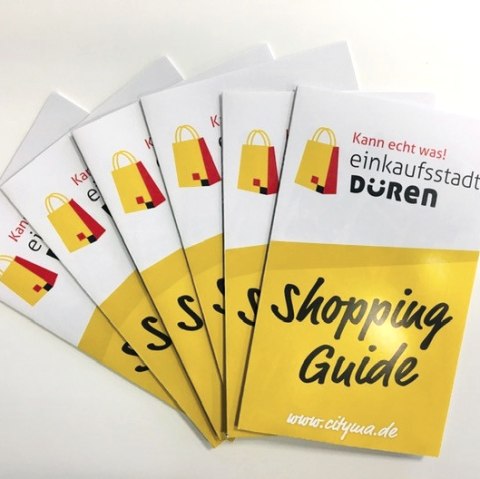 Flyer Shopping Guide, © WIN.DN GmbH